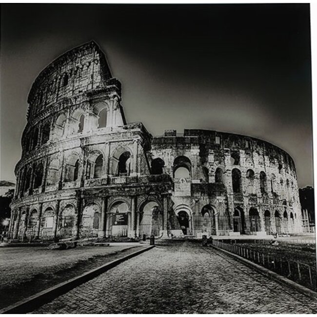 Countryfield Schilderij Colosseum Dumas zwart/wit