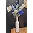 Light en Living Vaas deco 13x12,5x50 cm TEODORA  crème