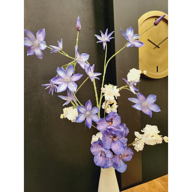 Light en Living Vaas 11,5x10x40 cm MERZO keramiek  ecru