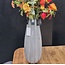 Light en Living Vaas Ø17,5x44,5 cm BRADLEY glas licht bruin