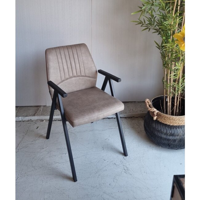 WoonMax Eetkamerstoel Garda - Luxor Thyme