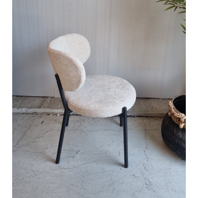 By Boo Eettafelstoel Oasis - beige