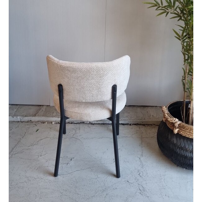 By Boo Eettafelstoel Oasis - beige