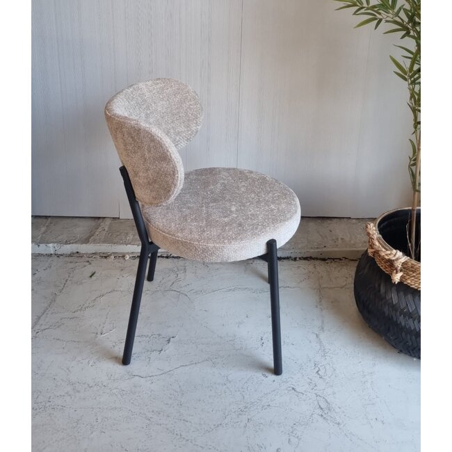 By Boo Eettafelstoel Oasis - taupe