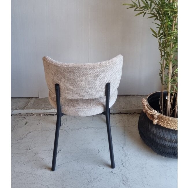 By Boo Eettafelstoel Oasis - taupe