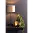 Light en Living Lampvoet 15,5x15,5x40 cm DENNIS mat zwart