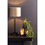 Light & Living Lampvoet 15,5x15,5x40 cm DENNIS mat zwart