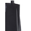 Light en Living Vaas deco 21x7,5x41 cm MAKAHA mat zwart