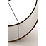 Light en Living Lampenkap cilinder 35-35-30 cm VELOURS chocolade bruin