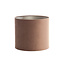 Light en Living Lampenkap cilinder 35-35-30 cm VELOURS chocolade bruin