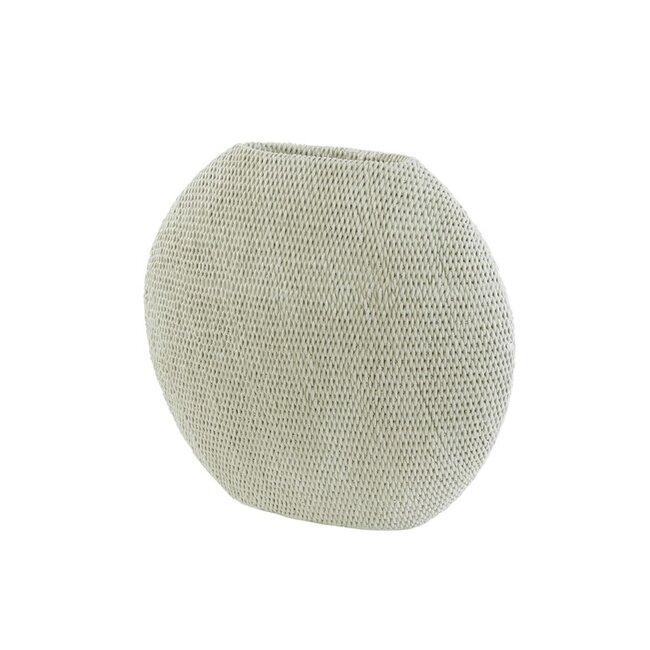 Light en Living Vaas deco 40,5x14,5x36,5 cm MASHABA zand