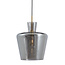 Light en Living Hanglamp Ø35x43 cm MYLES smoke glas+antiek brons