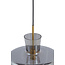 Light en Living Hanglamp Ø35x43 cm MYLES smoke glas+antiek brons