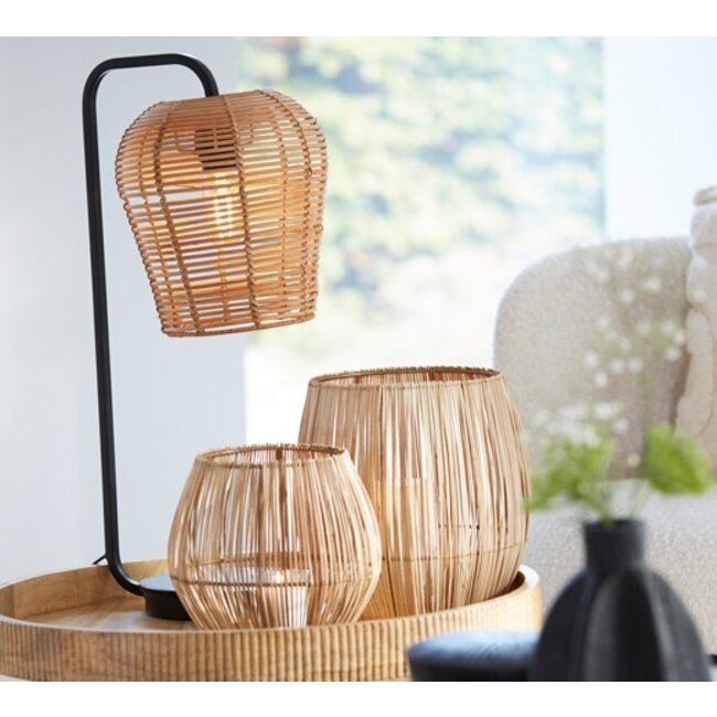 Light en Living Lampvoet 26,5x20x60 cm MARENO mat zwart