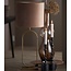 Light & Living Lampenkap cilinder 35-35-30 cm VELOURS chocolade bruin