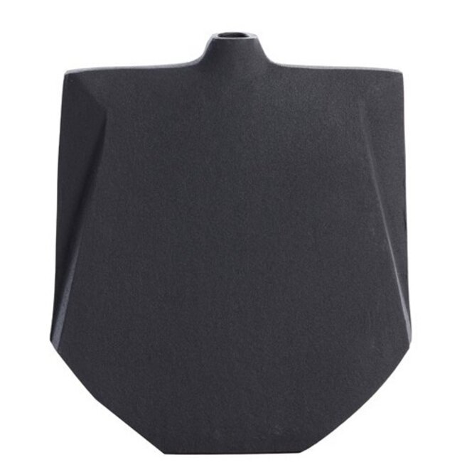 Light en Living Vaas deco 27,5x7x32,5 cm MAKAHA mat zwart