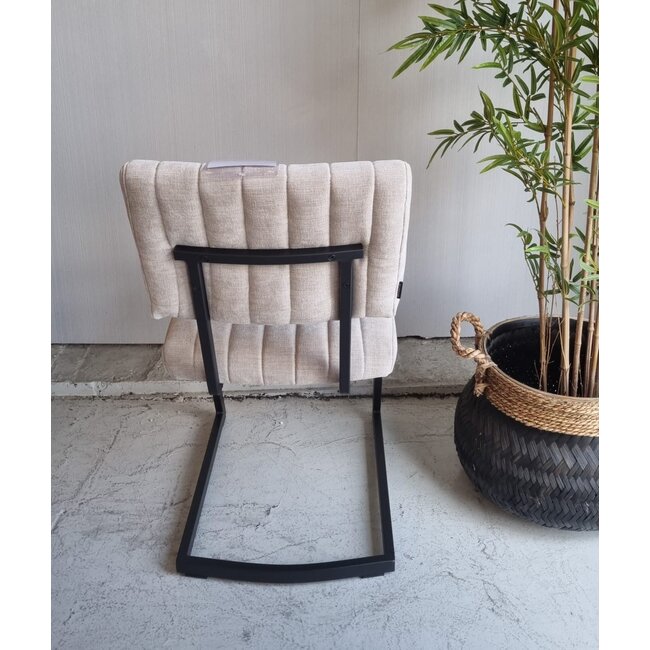 WoonMax Eettafelstoel  Turijn Miami - Ash, Zwart of Toffee