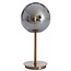 Light en Living Tafellamp Ø20x43 cm MEDINA glas  smoke+goud