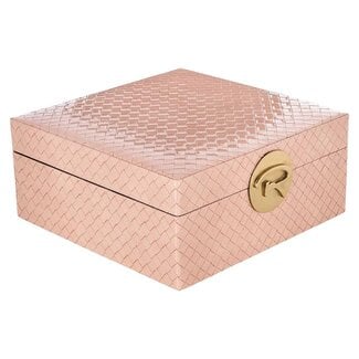 Richmond Interiors  Juwelen box Rosaly groot blush roze