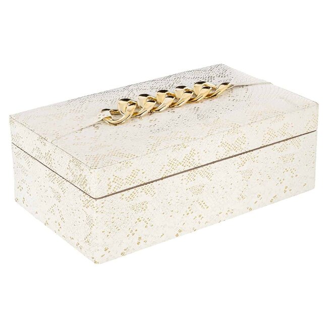 Richmond Interiors  Opbergbox Noell wit (White)