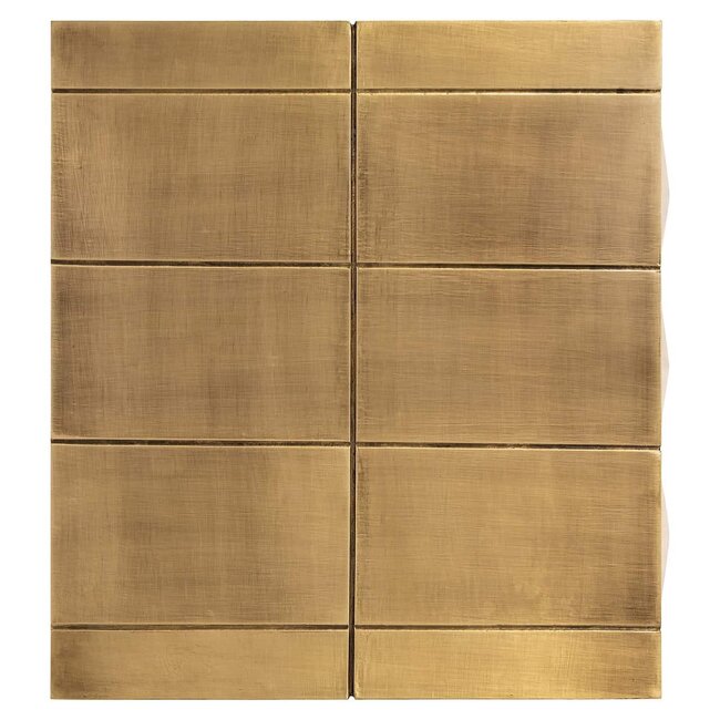 Richmond Interiors  Ladenkast Collada 3-laden (Brushed Gold)