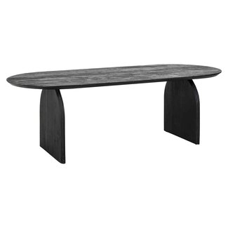 Richmond Interiors  Eettafel Hudson 200 cm zwart