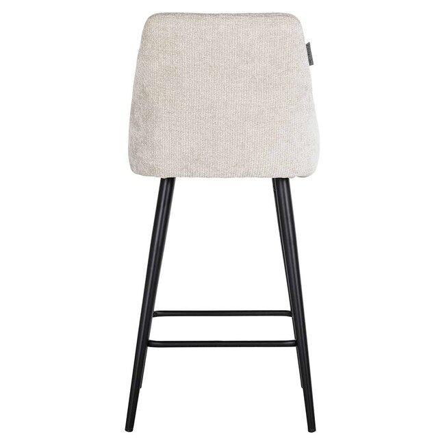 Richmond Interiors  Counter stoel Brooke cream unicorn (set van 2) (Unicorn 11 cream)