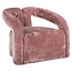 Richmond Interiors  Fauteuil Dana rose chenille (Bergen 705 rose chenille)