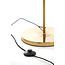 Light & Living Vloerlamp Ø30x160 cm MEDINA glas  smoke+goud