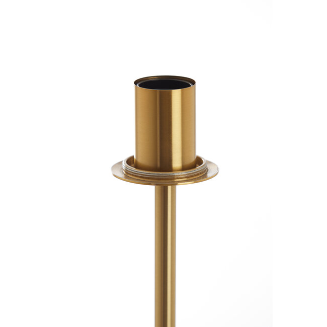 Light en Living Vloerlamp Ø30x160 cm MEDINA glas  smoke+goud