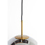 Light & Living Hanglamp 3L 120x30x30 cm MEDINA glas  smoke+goud