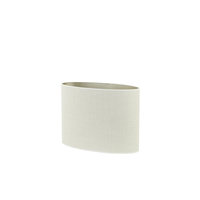 Light en Living Kap ovaal recht smal 45-21-32 cm SAVERNA eiwit