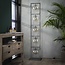 WoonStijl Vloerlamp tower 5x Ø15 glas / Oud zilver showroommodel