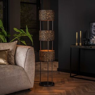 WoonStijl Vloerlamp 3L tower waterhyacint