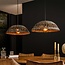 WoonStijl Hanglamp 2x dome waterhyacint