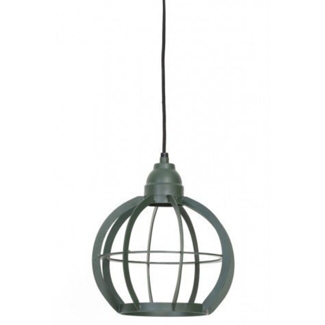 Light en Living Hanglamp Ø23x24 cm BIBI donker groen