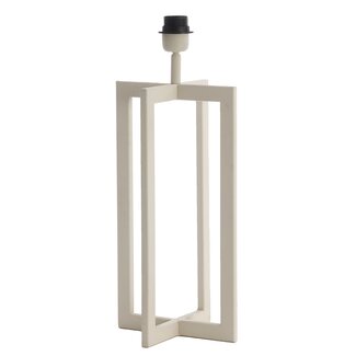 Light en Living Lampvoet 21x21x46 cm MACE crème Light en Living Lampvoet 21x21x46 cm MACE crème