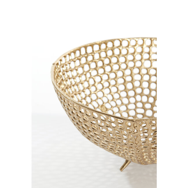 Light en Living Schaal Ø30x13 cm MURCIA antiek goud