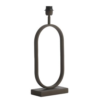 Light en Living Lampvoet 21x10x45 cm JAMIRI bruin