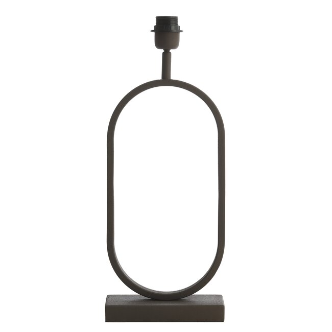 Light en Living Lampvoet 21x10x45 cm JAMIRI bruin