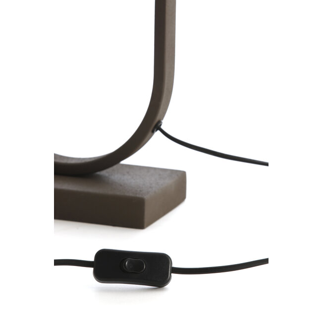 Light en Living Lampvoet 21x10x45 cm JAMIRI bruin