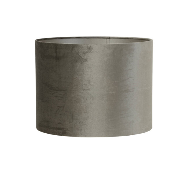 Light & Living Kap cilinder ZINC taupe - diverse afmetingen