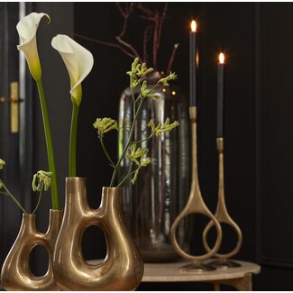 Light en Living Kandelaar Ø13x46 cm ANTIGA antiek  brons