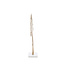 Light en Living Ornament op voet 36x10x48 cm LEAF  goud+marmer wit