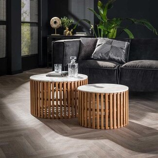 WoonStijl Salontafel set van 2 sunset