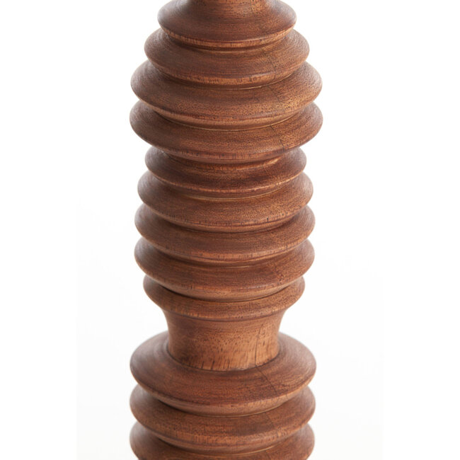 Light en Living Kandelaar Ø7,5x45,5 cm AFIFE hout  roodbruin