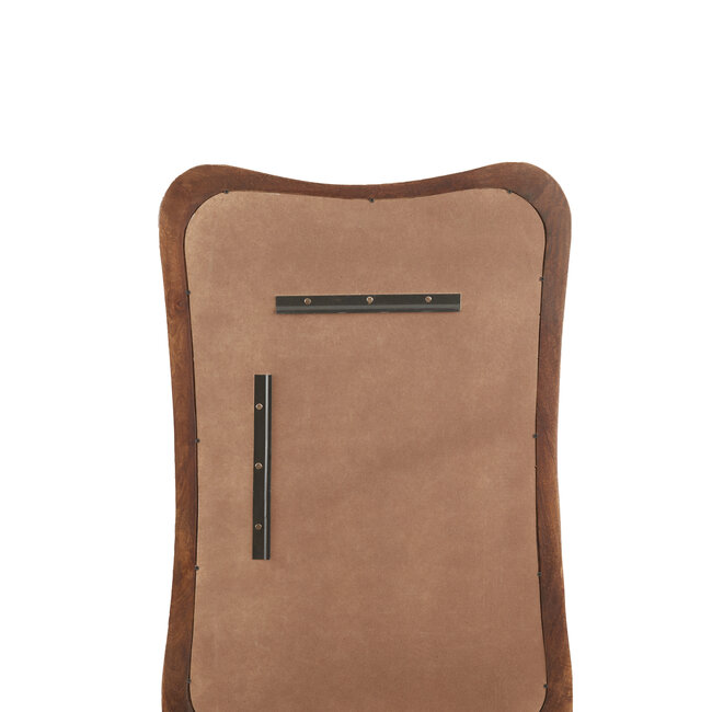 Light en Living Spiegel 68x6x100 cm ALAMOS hout  roodbruin