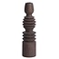 Light en Living Kandelaar Ø7,5x28 cm AFIFE hout mat  donker bruin
