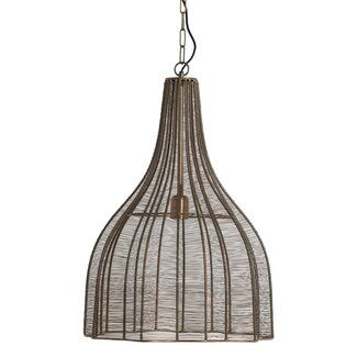 Light en Living Hanglamp Ø45x61 cm MARIAMA antiek  brons