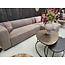 Tower Living Showroommodel  2,5 zits + chaise longe Rechts - Enjoy 431 Beige Grey